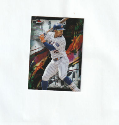 2024 Topps Finest - Common #9 Francisco Lindor | eBay