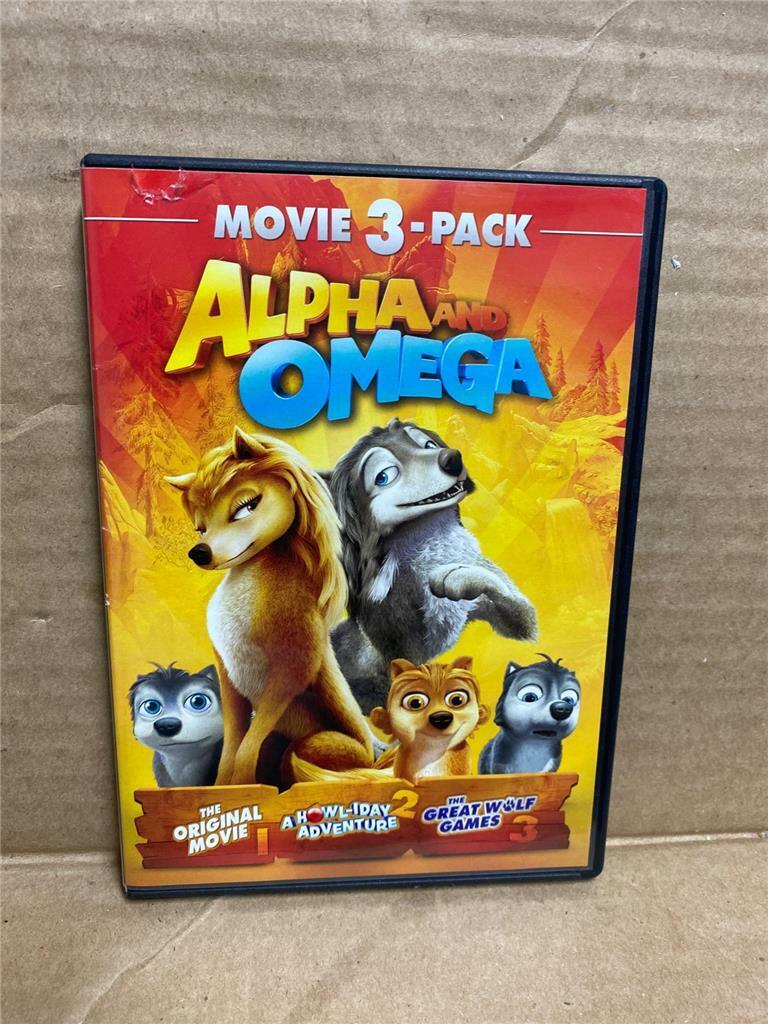 Alpha and Omega 3 The Great Wolf Games blu-ray label - DVD Covers