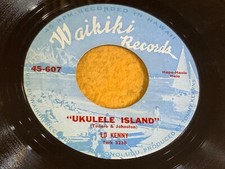 T4-46 ED KENNY Ukulele Island / Hula Belle - 45-607 - WAIKIKI RECORDS