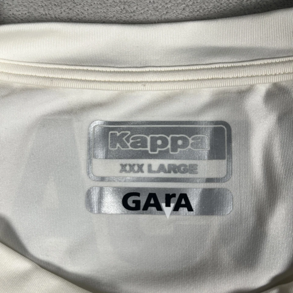 NUEVO CON ETIQUETAS Kappa EE. UU. Esquí/Snowboard Camiseta Manga Larga Hombres 3XL Blanca Antigua Transpirable Foto 3 de 4