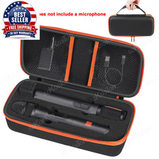Wireless Microphone Case Compatible with JBL Partybox Microphone Portable Storag