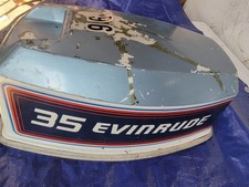 Evinrude  35 HP     Cowling       Lot  96