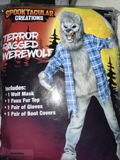 Spooktacular Creations Kids Werewolf Costume, Terror Ragged Werewolf Size Small