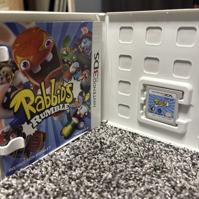 Rabbids Rumble - Nintendo 3DS - Authentic Complete *CIB* Tested and Working