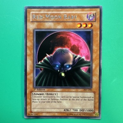 1996 Yu-Gi-Oh! 1st Edition Red - Moon Baby #PSV-090