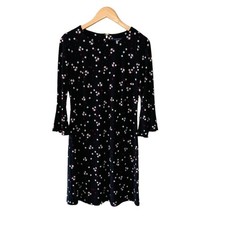 Tommy Hilfiger Floral Print Bell Sleeves Dress Size 6 
