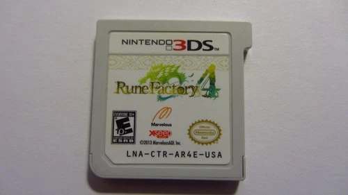 Rune Factory 4 (Nintendo 3DS, 2013) Authentic Game Cartridge Only