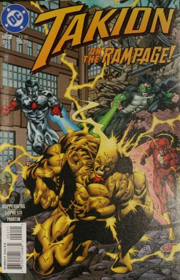 Takion 2 VF DC Green Lantern Flash combined shipping available