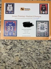 Dazzle Sports Jersey Framing Certificate:     289.99 VALUE!     READ DESCRIPTION