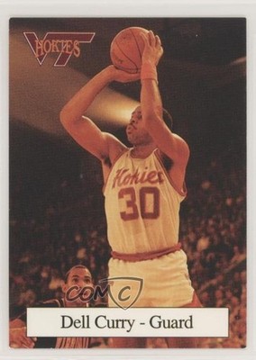1991 Virginia Tech Hokies Team Issue Dell Curry #8 0q3