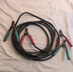 4 Gauge 10 Ft Jumper Cables Booster Cables