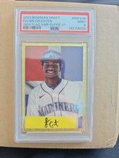2023 Bowman Draft - Bowman 1954 Flag Variations 1/1 Felnin Celesten #54FV-36 /54