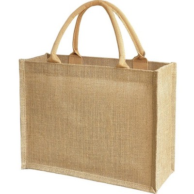 15PCS burlap tote bags jute bridesmaid gift Handbags13.8×5.5×10.5 inch