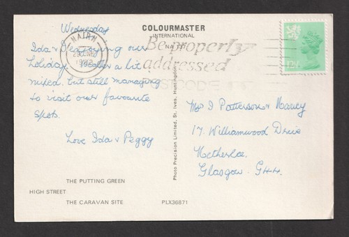 Nairn multiview, Szkocja. Wysłany 1983. Pocztówka Colourmaster - Zdjęcie 3 z 3