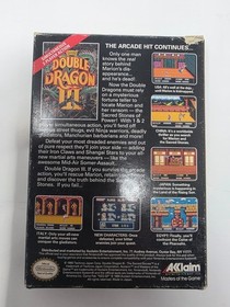 Double Dragon 3 III Nintendo NES Authentic Game, 