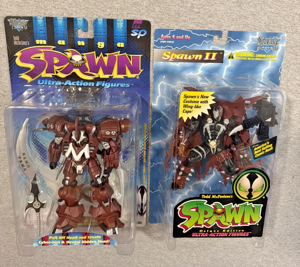 Figura de acción Spawn II Deluxe Edition 1995 ultra McFarlane Toys & Manga Spawn 9 Foto 4 de 4