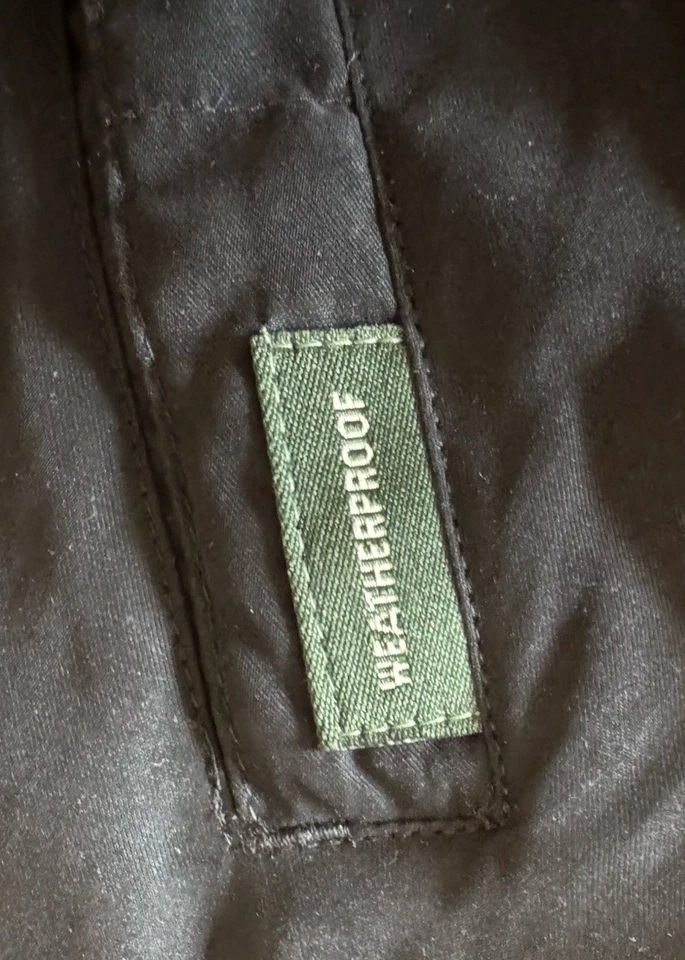 防水超细纤维防水夹克轰炸机风格男式 M 全新! — 第 4/4 张图片