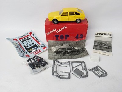 VINTAGE TOP 43 RENAULT 20 PARIS DAKAR 1/43 SCALE MINT IN BOX LOT #49