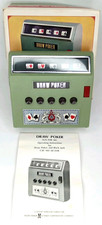Vintage Draw Poker Game With Box Battery Operated Waco Made In Japan 1973