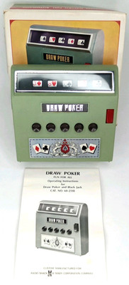 Vintage 1973 Waco Draw Poker Game With Original Box Made In Japan