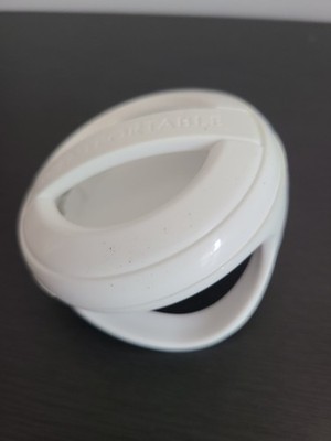 Slatkin & Co White Air freshener Holder Visor Clip Dispenser Bath Body Works