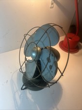 AC Gilbert Electric Fan Polar Club Desk Fan Art Decor ( Needs Re Wiring)
