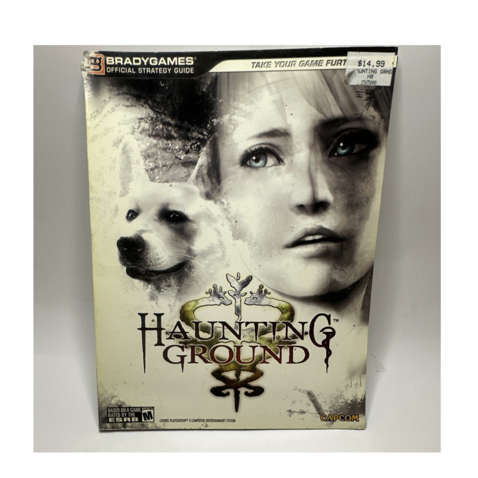 Haunting Ground Official Strategy Guide BradyGames PS2 Capcom RARE 