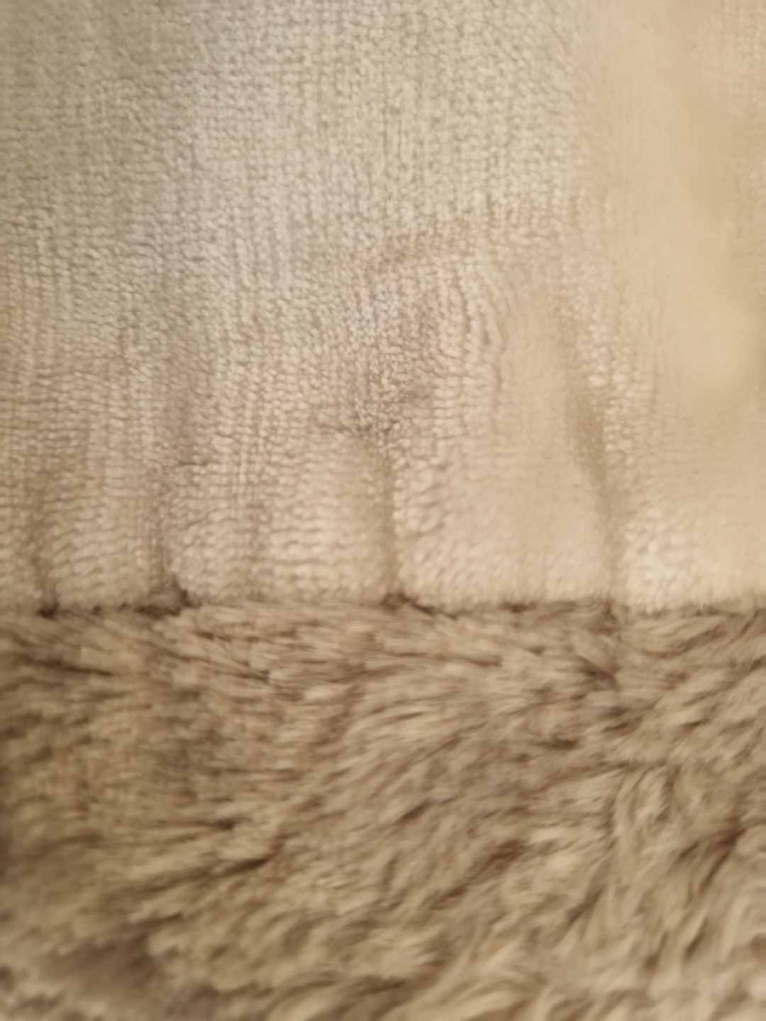 Coperta usata Little Miracles Costco agnello pecora stella crema beige foto 5