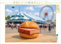 Puzzle Calvendo FêTe Populaire En BavièRe Avec Un Sandwich Au PâTé De Foie Et De