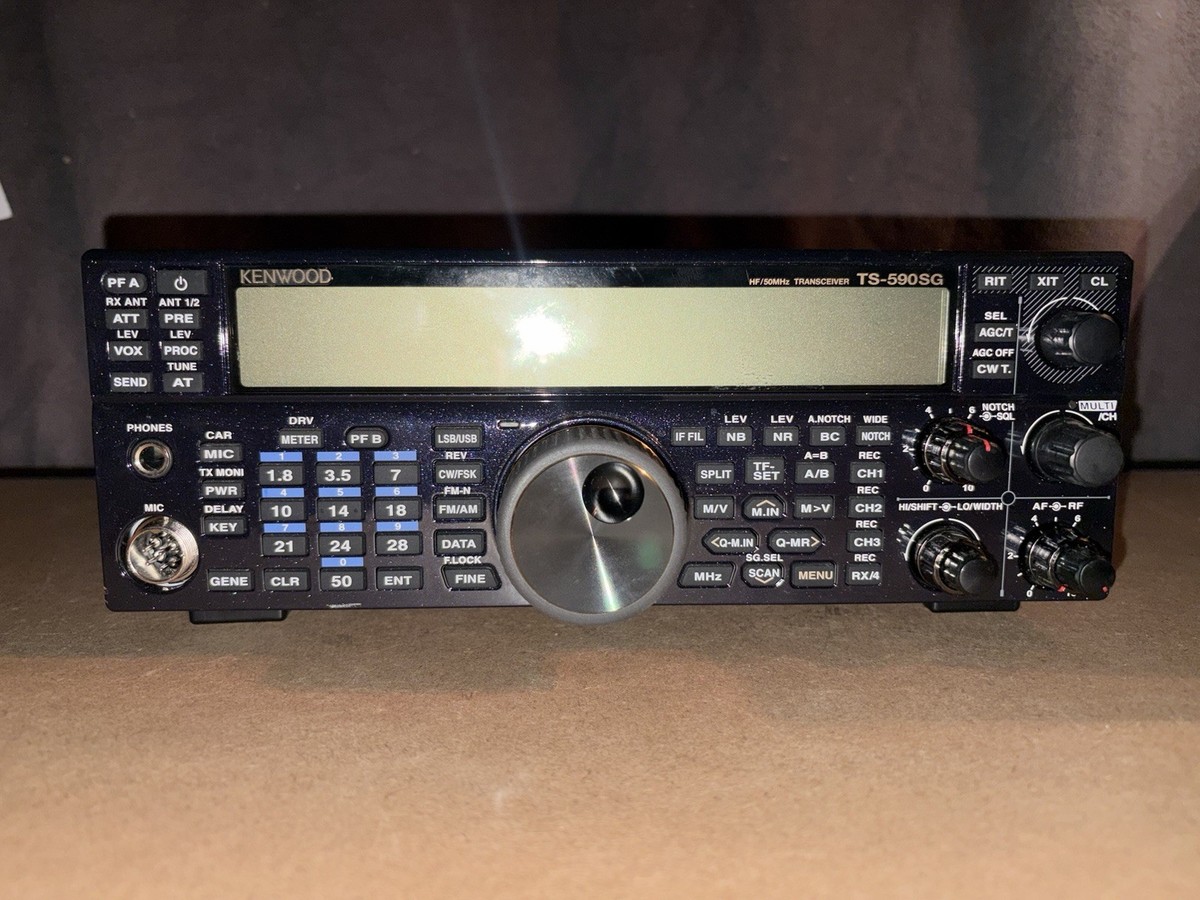 Kenwood TS-590SG 100W HF Transceiver With Extra Options for sale