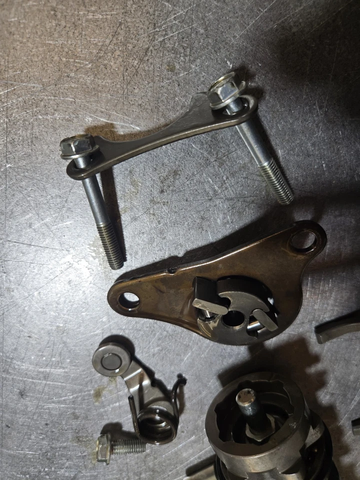 1987 1988 1989 Honda CBR600F1 Shift Drum & Shift Fork & Misc. Shift Parts!!!! - Image 4 of 4