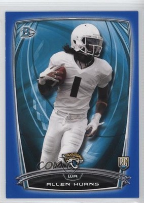 2014 Bowman Rookies Blue 90/499 Allen Hurns #109 RC 0k0