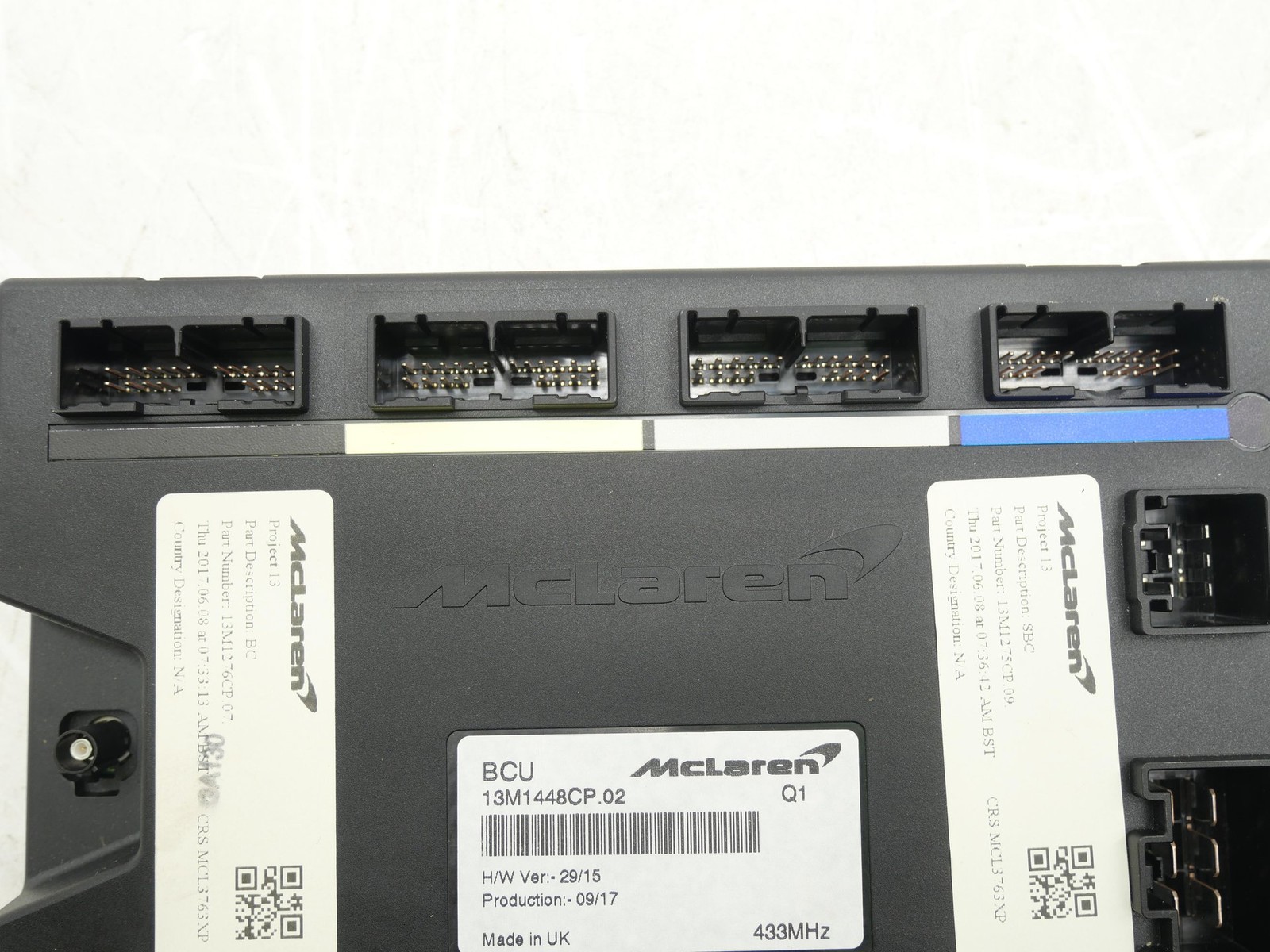 Used Main Body Control Module BCM ECU Unit 2016-2021 McLaren 570S 13M1448CP OEM