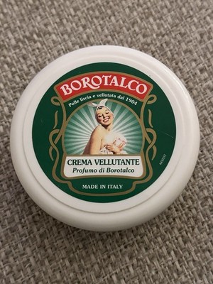 Borotalco Scented Smoothing Cream 150ml Italian Import