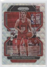 2021-22 Panini Prizm Silver Wave Prizm Marko Simonovic #166 0a21