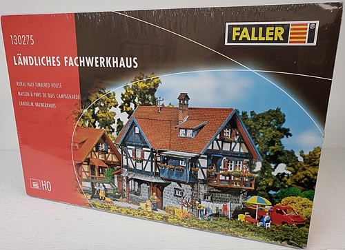 KIT FALLER #130275 HO escala 1/87 casa rural de 3 pisos semi madera Marklin | Zustand: New