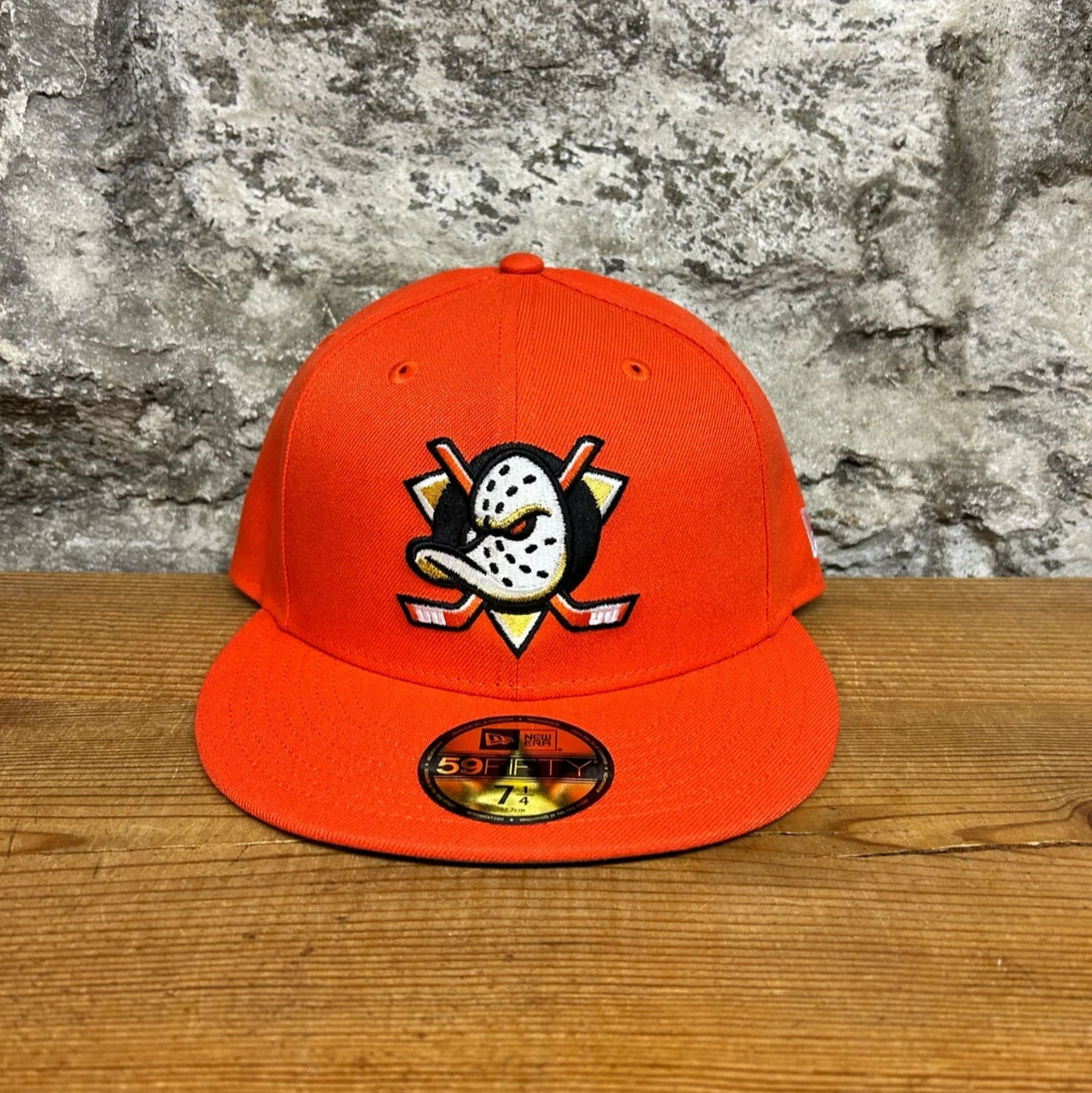 New Era Men's 7 1/2 Size Orange for sale | eBay