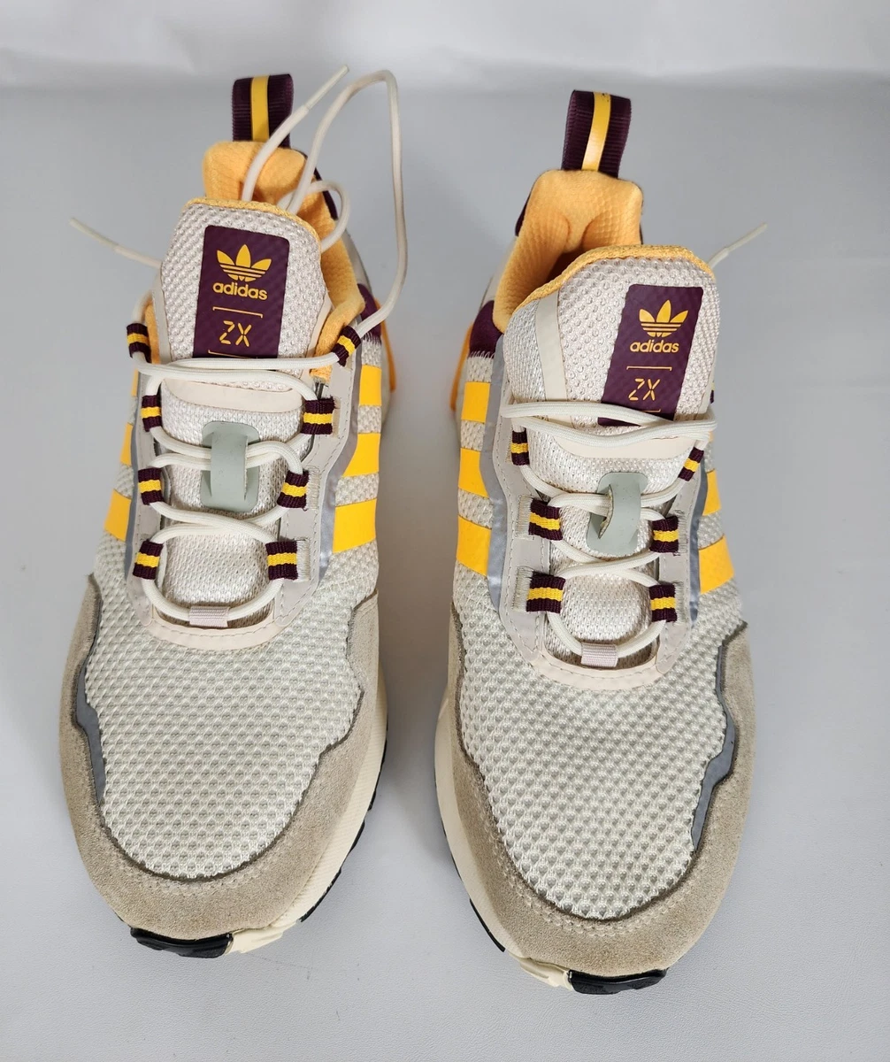 Adidas ZX 1K Boost Wonder White Solar Gold W for sale | eBay