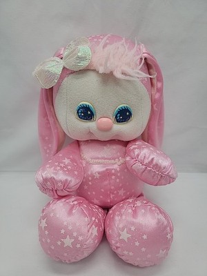 PJスパークル✩﻿1989年　ファンシー　ぬいぐるみ　激レア Vintage 1989 Mattel PJ Sparkles Sparklins Pink Bunny Plush Rabbit