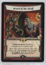 2001 Legend of the Five Rings (L5R) CCG - An Oni's Fury Word of the Wolf #117