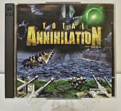 Total Annihilation Jewel Case (PC, 1997) Complete In Case