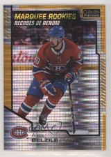 2020-21 O-Pee-Chee Platinum Marquee Rookies Seismic Gold 18/50 Alex Belzile 02hk