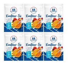 Geliermittel ohne Zucker 6x 25g - zum Gelieren Marmelade Konfitüre Gelee Diamant