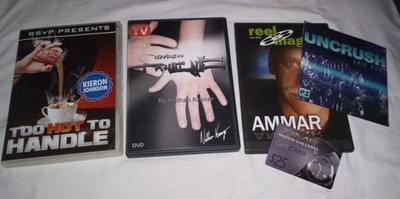 4 DVD Lot Street Magic Lot Kranzo Moving Tan Line Jeff Prace Credit Card Uncrush