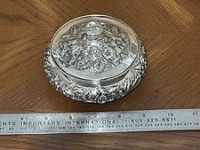 Gorham  Sterling Silver Powder/ Dresser Jar, ...
