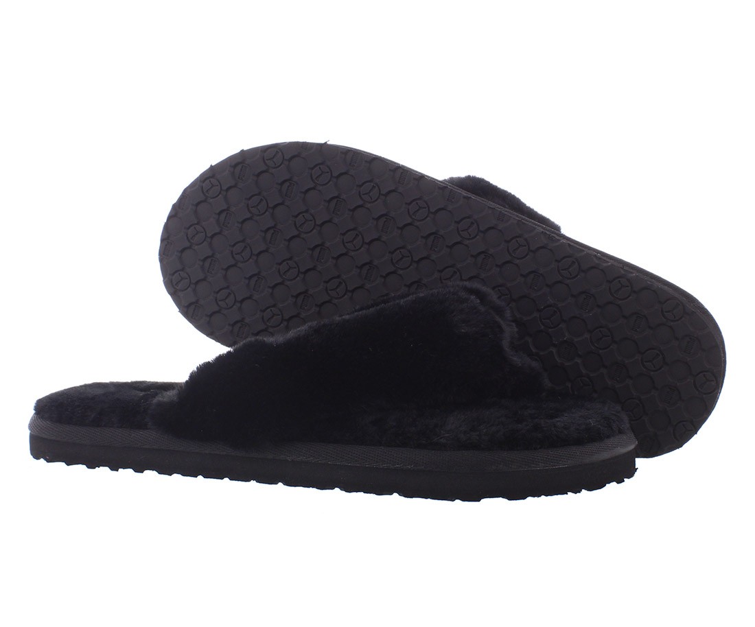 Женская обувь Puma Fluff Flip Flop BX размер 6 Цвет Puma BlackPuma Team Gold 6690₽