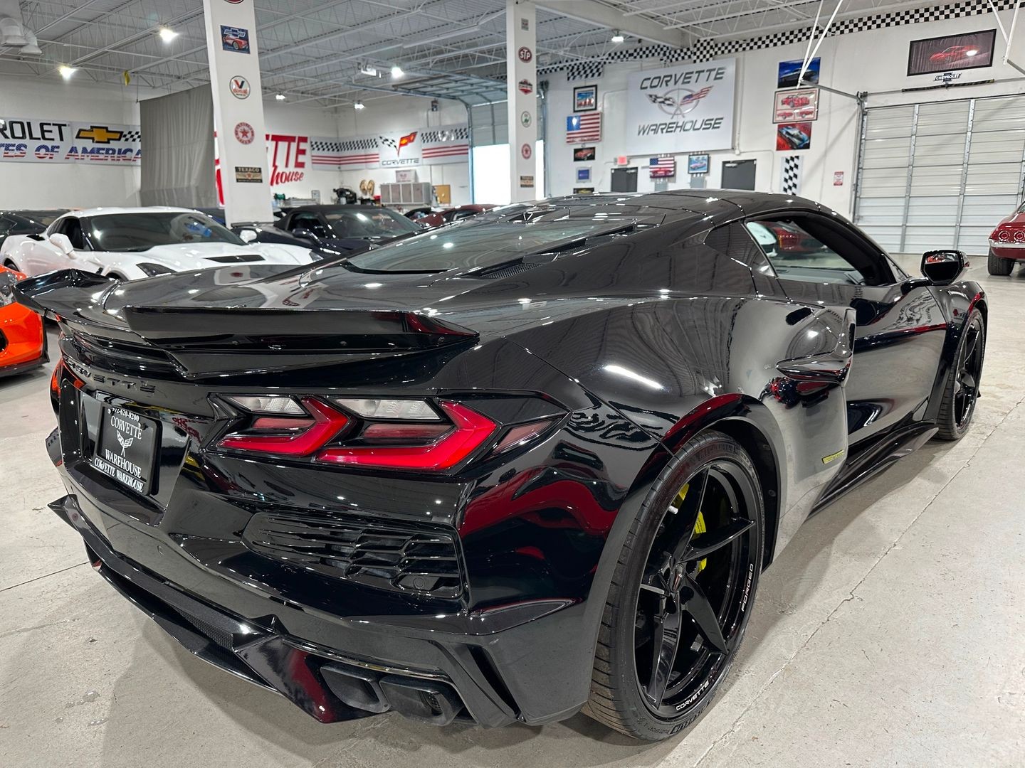 2024 [GBA] Black Chevrolet Corvette   | C8 Corvette Photo 7