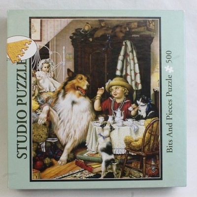 Bits And Pieces Studio 500-Teile Puzzle: One Lump or Two? Komplett #01-0152