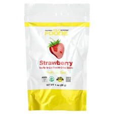 California Gold Nutrition FreezeDried Strawberry Ready to Eat Whole Freeze-Dried