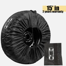 Car Spare Tire Storage Wheel Protection Cover 25 Inch SUV Tyre Waterproof Bag